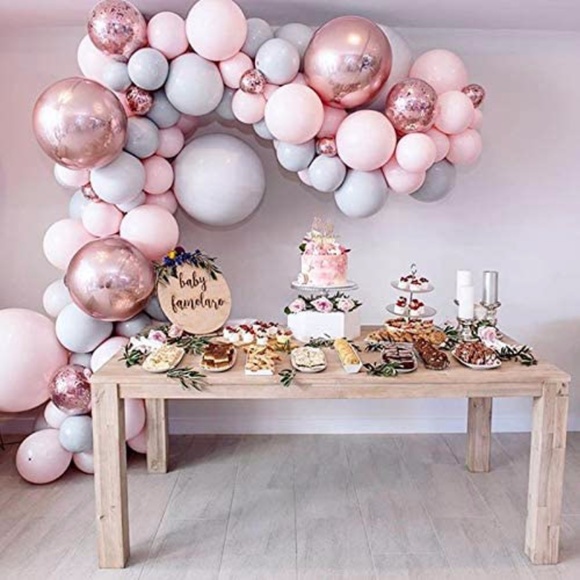 Other - Balloon Arch & Garland Kit for Baby Shower PINK